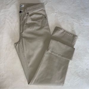 Rowm Men Casual Jeans beige,khaki,size 30x32,Straight tan pants